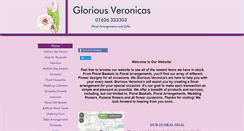 Desktop Screenshot of gloriousveronicas.co.uk